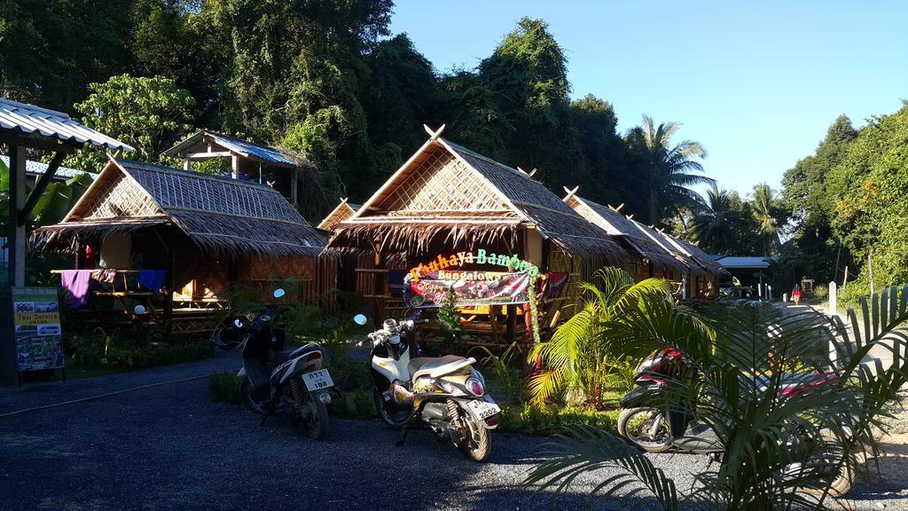 Phuhaya Bamboo Bungalows Koh Lanta Ngoại thất bức ảnh