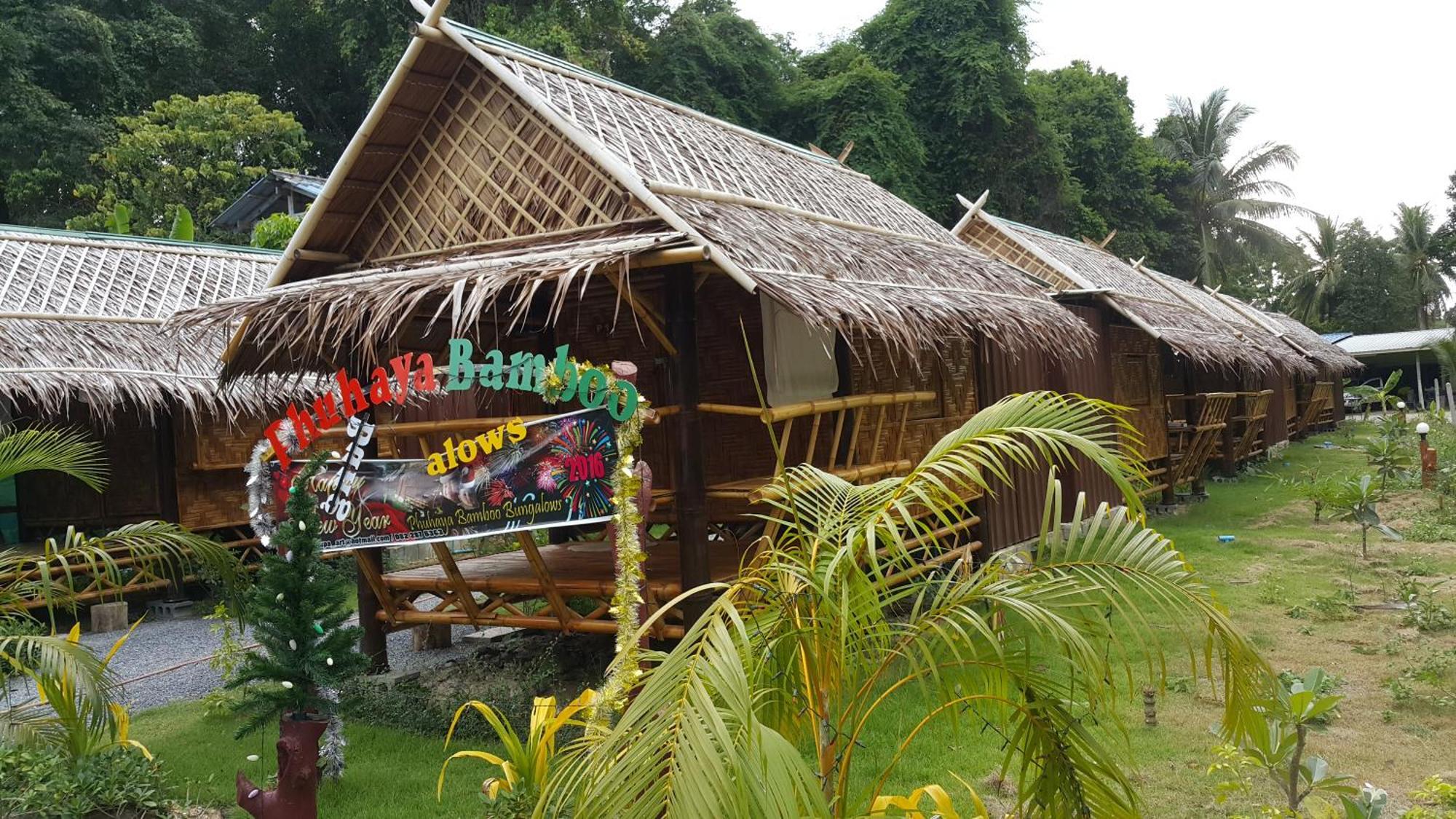 Phuhaya Bamboo Bungalows Koh Lanta Ngoại thất bức ảnh